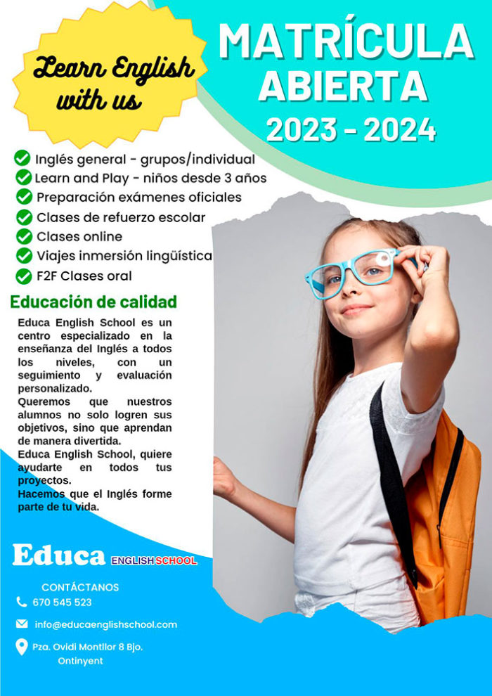 Matrícula Abierta 2023 2024
